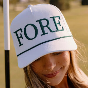 Fore! Snapback Golf Hat